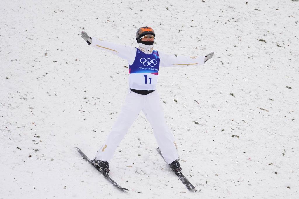 冬奥会自由式滑雪空中技巧混合团体决赛，中国队收获铜牌